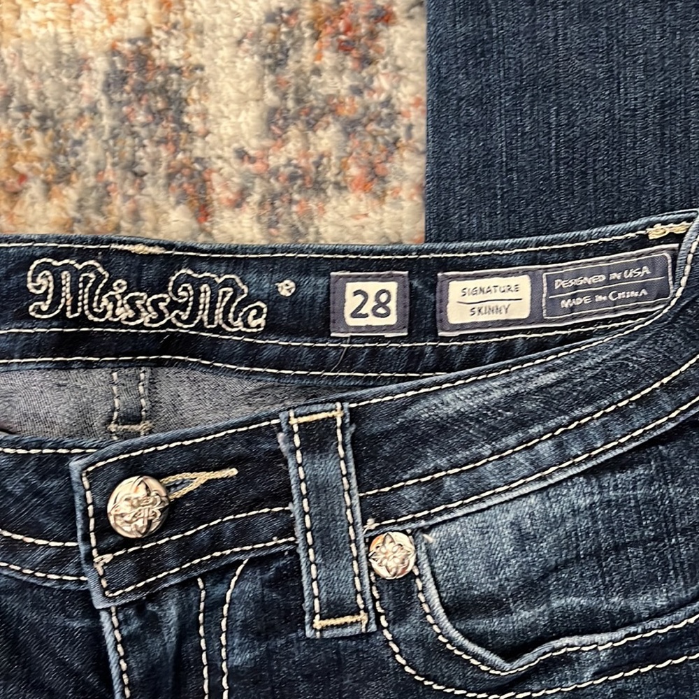 MISS ME size 28 signature skinny - Picture 4 of 4